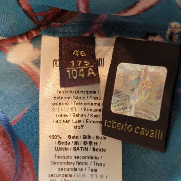 Roberto Cavalli Silk Blouse - Picture 9 of 10